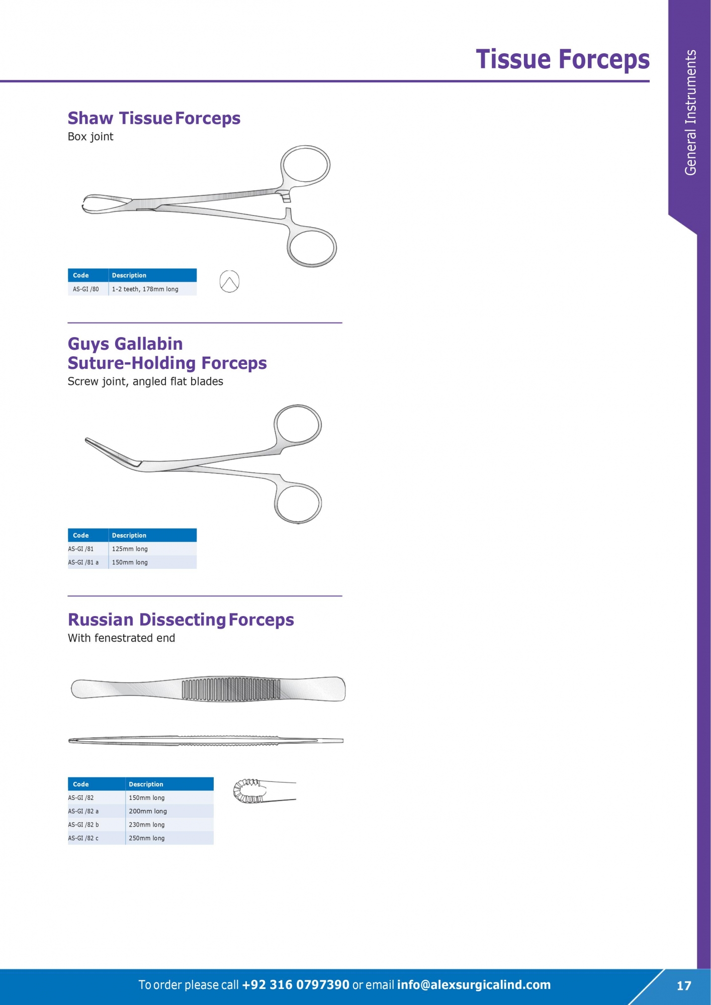 Tissue Forceps